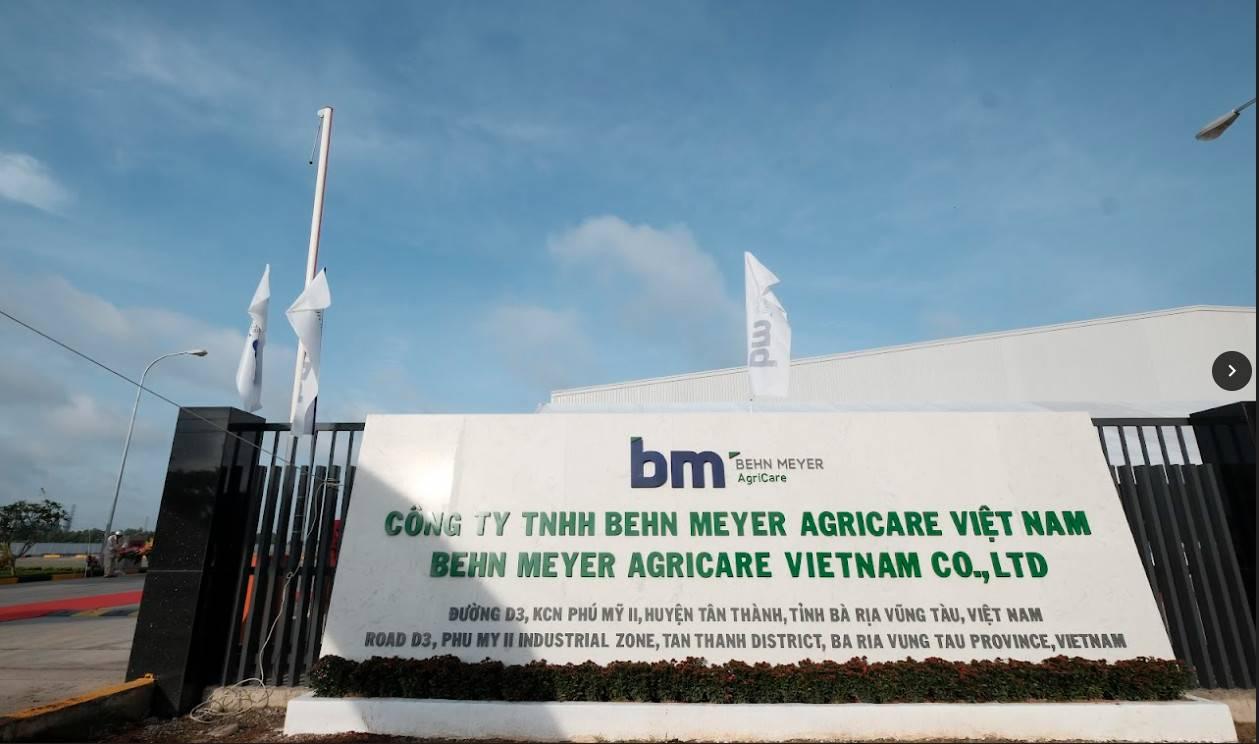 Behn Meyer Agricare Vietnam Co. Ltd, tuyển dụng - Tìm việc mới nhất, lương thưởng hấp dẫn.