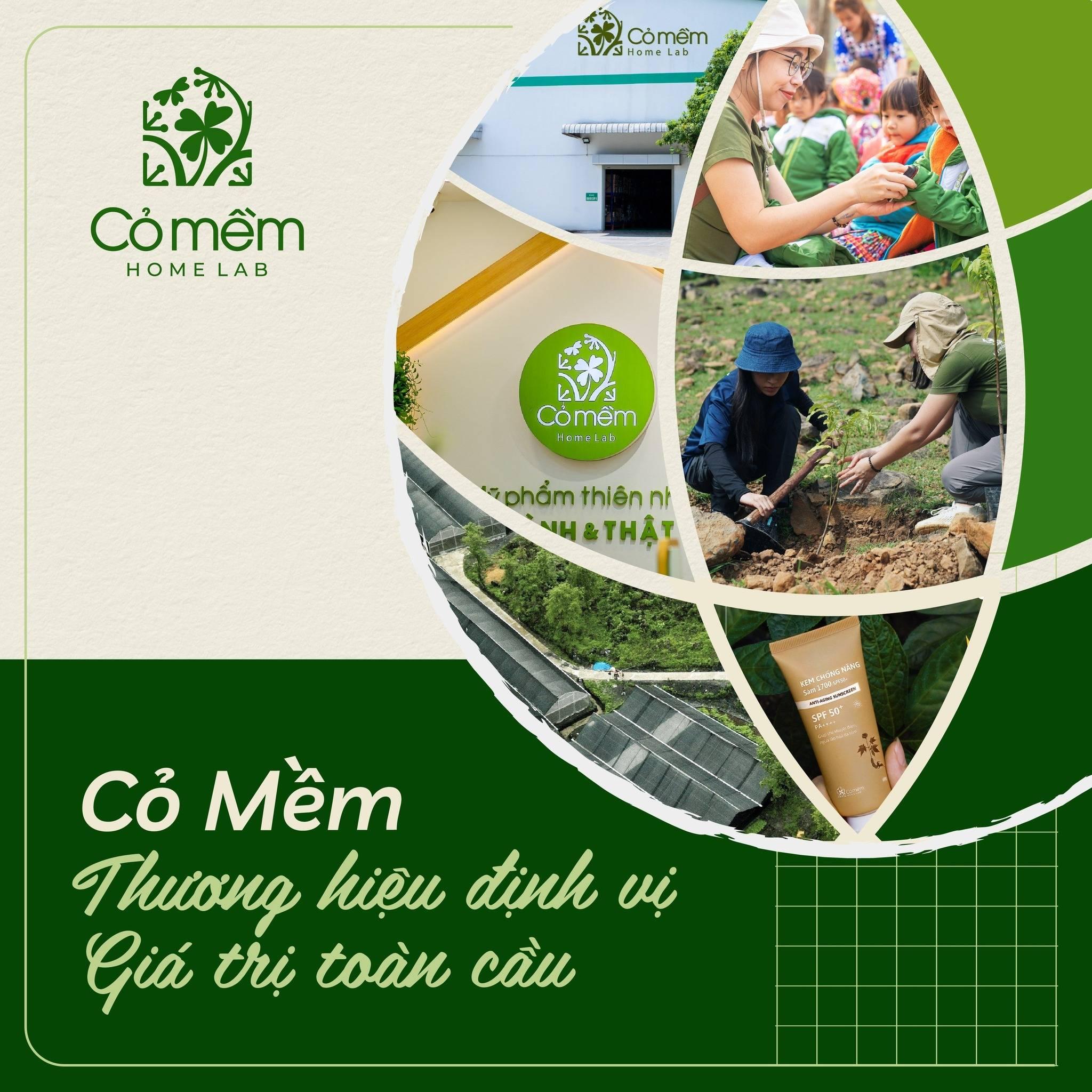 CÔNG TY CỔ PHẦN MỸ PHẨM THIÊN NHIÊN CỎ MỀM