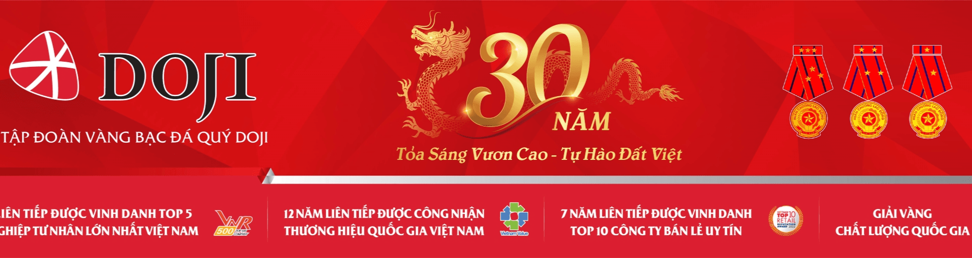 Tập Đoàn Vàng Bạc Đá Quý DOJI