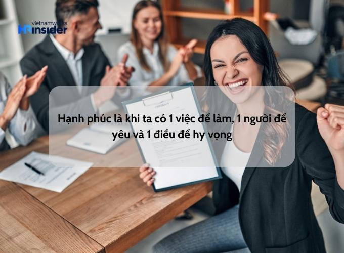 Câu nói hay về công việc vô cùng tâm đắc