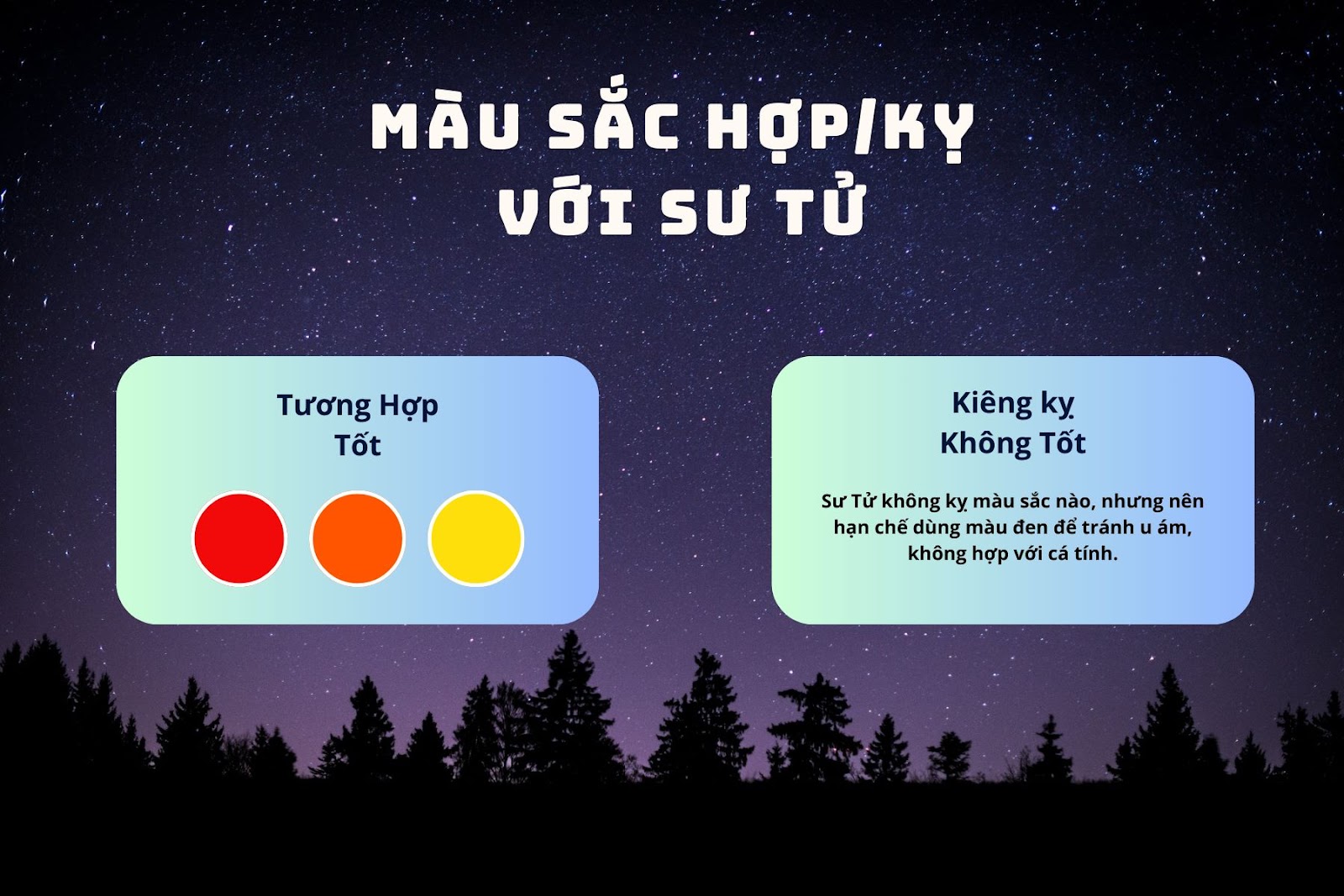 sư tử tháng mấy hợp màu gì