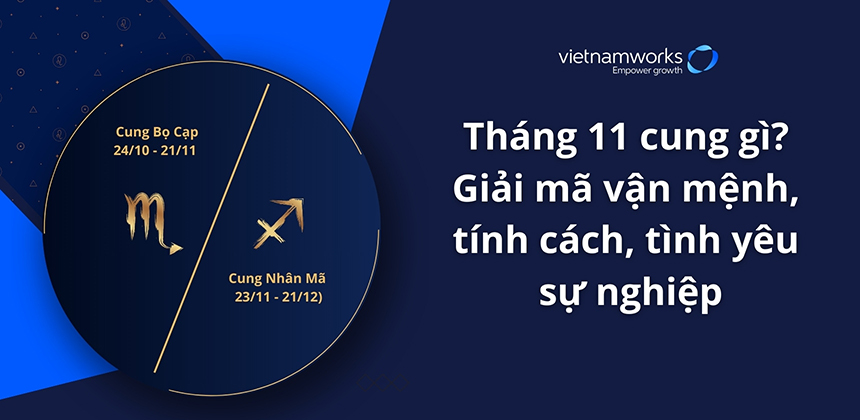 Tháng 11 cung gì