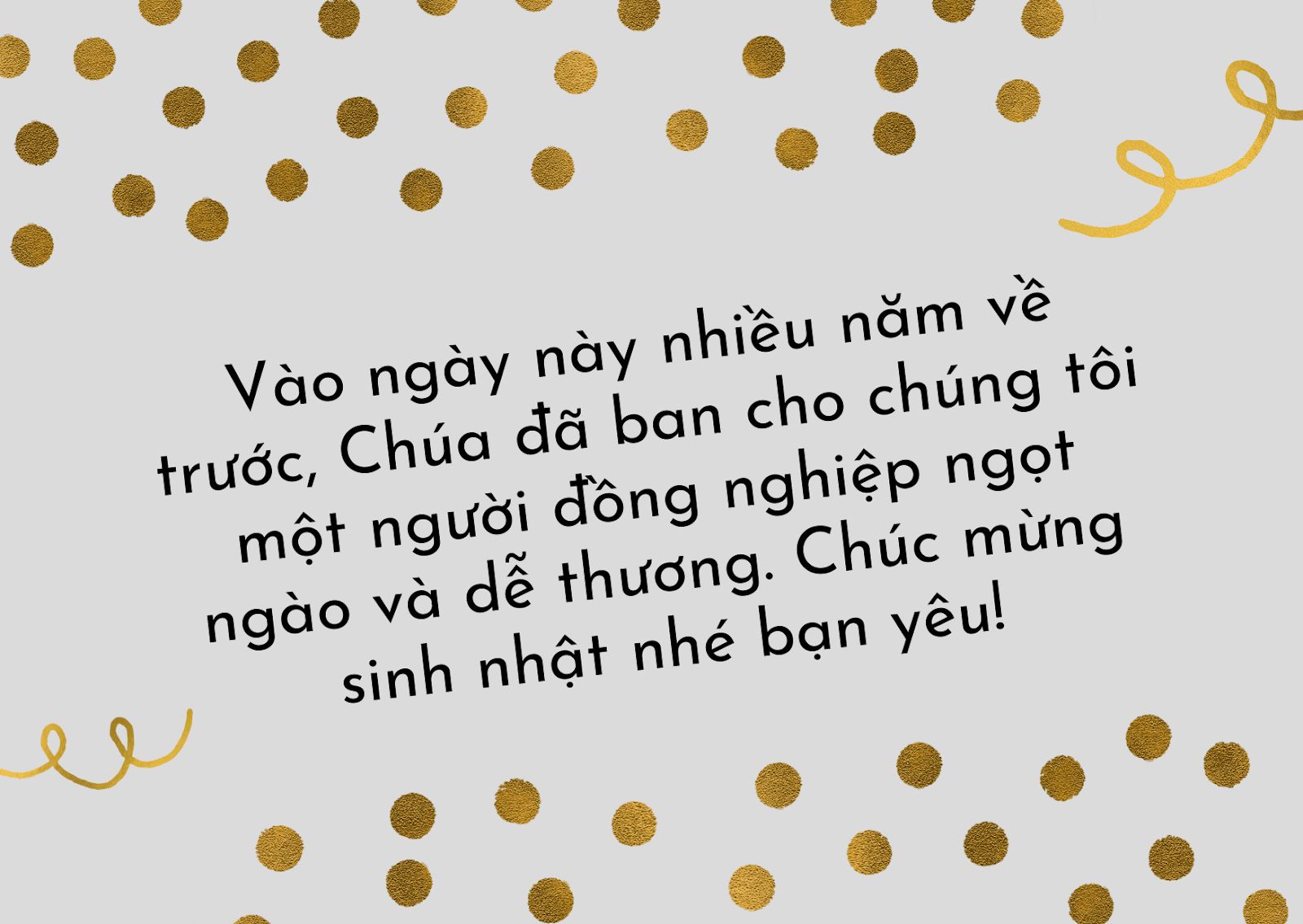 Lời chúc mừng sinh nhật nhân viên gần gũii, hài hước từ bạn bè