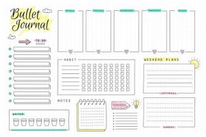 Ứng dụng phương pháp Bullet Journal 