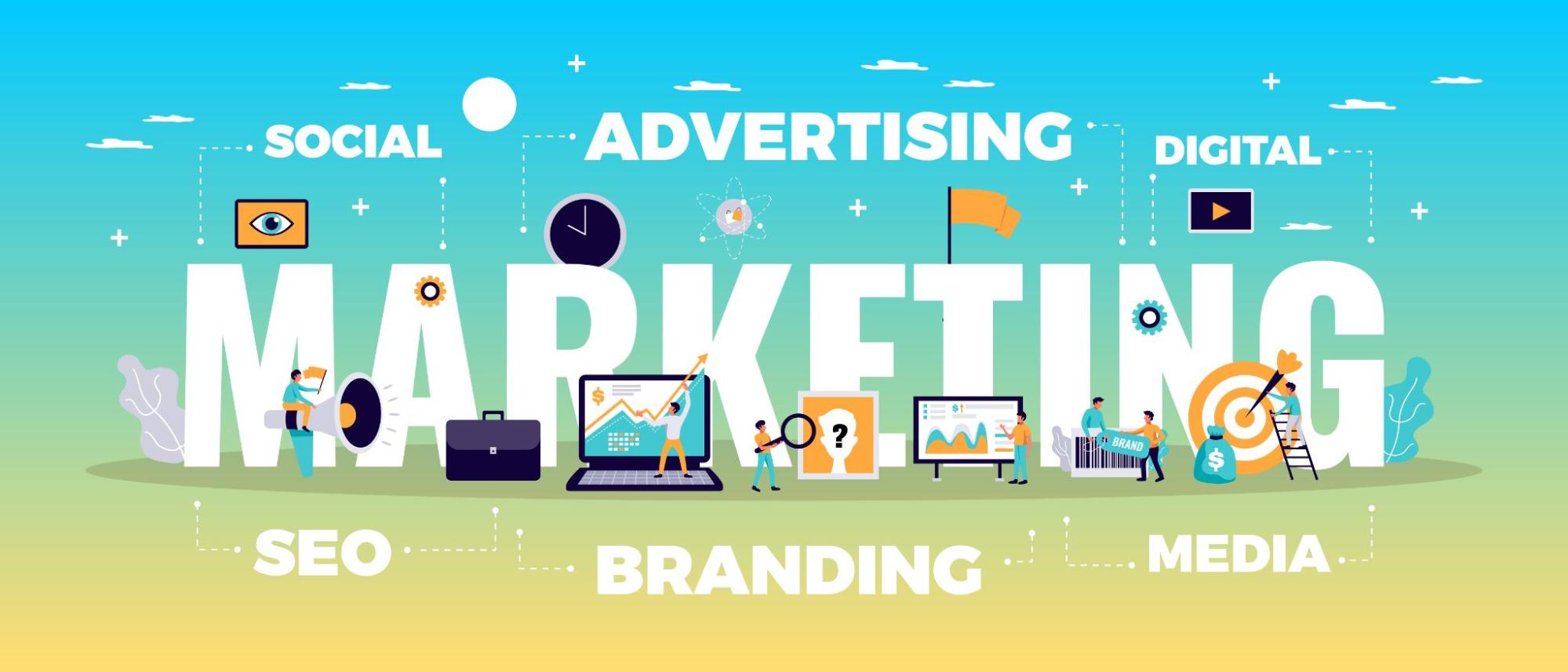 các vị trí phòng marketing