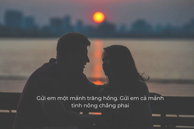 cap thả thính lãng mạn