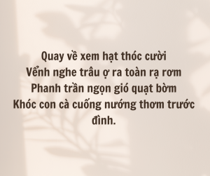 Stt thơ hay ngắn