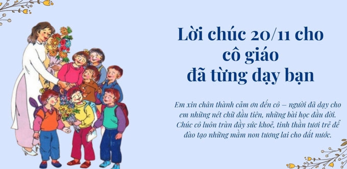 lời chúc 20/11 ý nghĩa