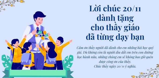 20/11 lời chúc