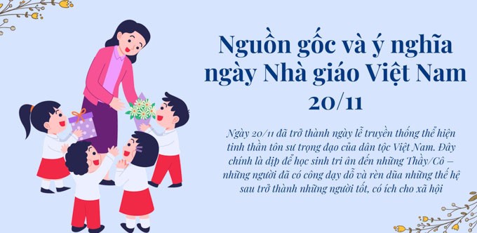 Nguồn gốc và ý nghĩa ngày nhà giáo Việt Nam