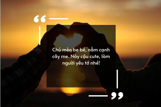 status thả thính crush ngọt ngào