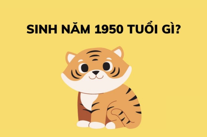 Người sinh năm 1950 là người tuổi Cọp