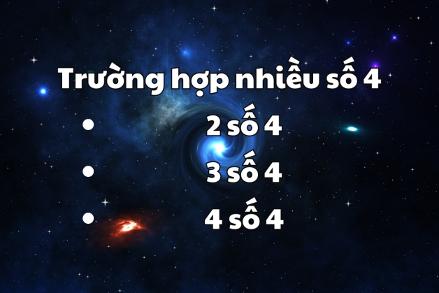 Người nhiều số 4 sẽ bị vật chất ảnh hưởng