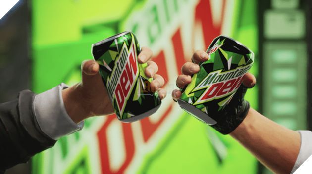 Hãng nước giải khát Mountain Dew thực hiện một cách tiếp cận bằng cách tặng nước ở những nơi có lễ hội diễn ra