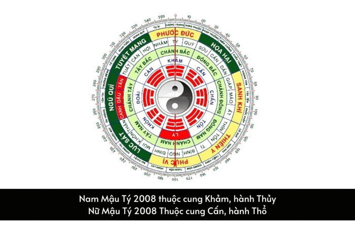 Sinh năm 2008 thuộc cung gì?