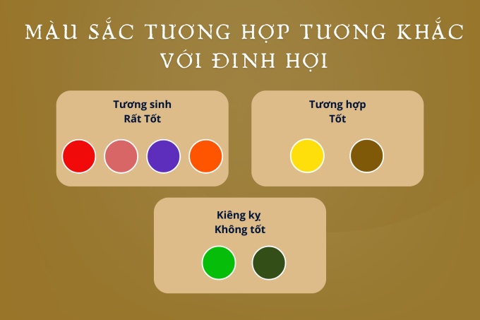 nữ sinh năm 2007 hợp màu gì