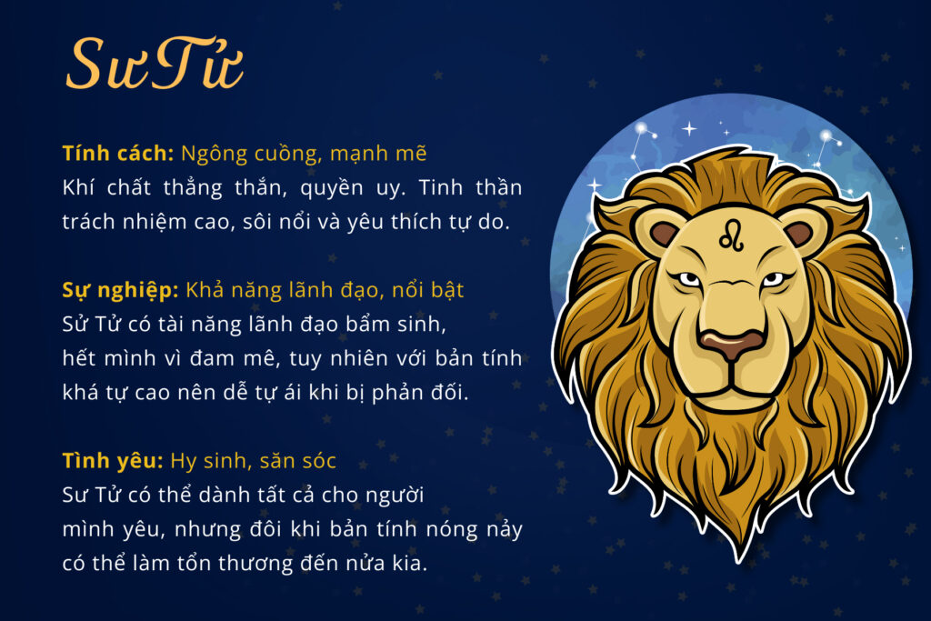  tính cách cung hoàng đạo Sư Tử