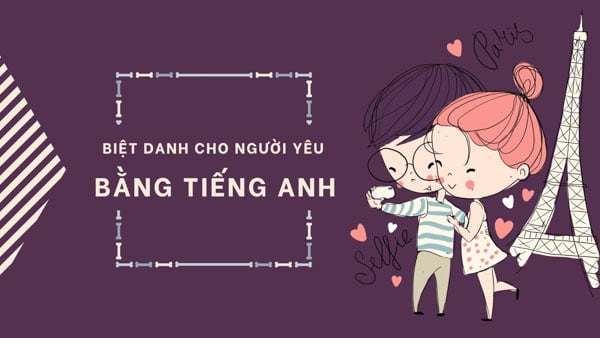 Biệt danh cho ny bằng tiếng Anh