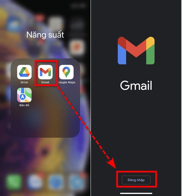 cách mở email của mình