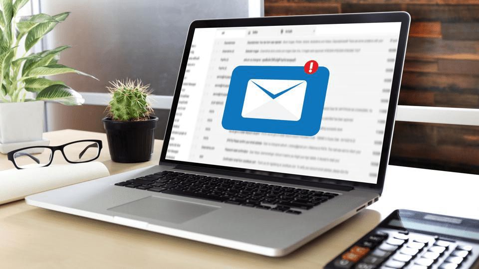 cách mở email