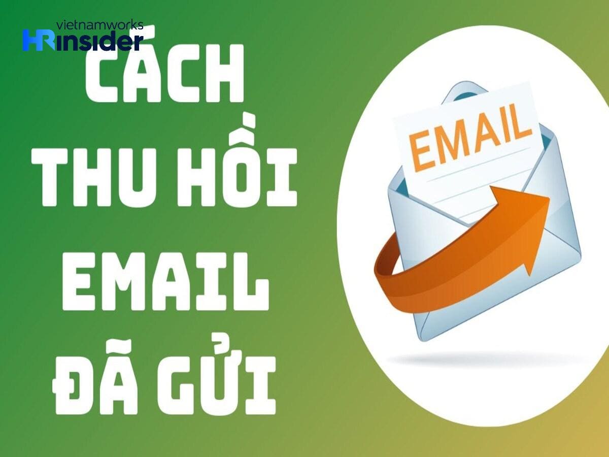 cách thu hồi email đã gửi