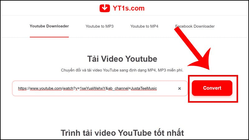 Tải Video Youtube Bằng YT1s