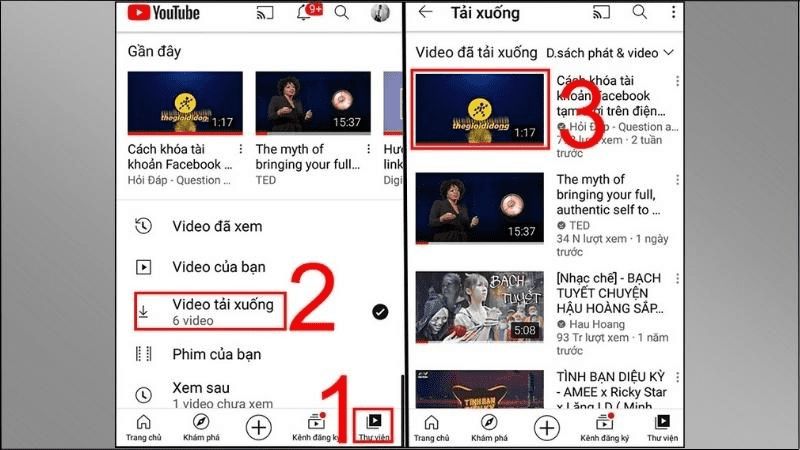 tải video youtube về điện thoại android