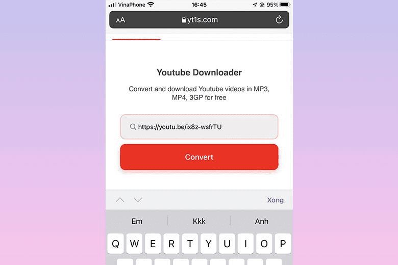 app tải video youtube về điện thoại