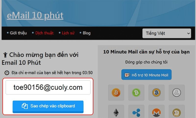 cách lập email