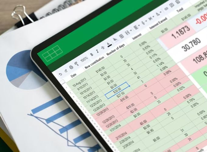 Công thức tính excel