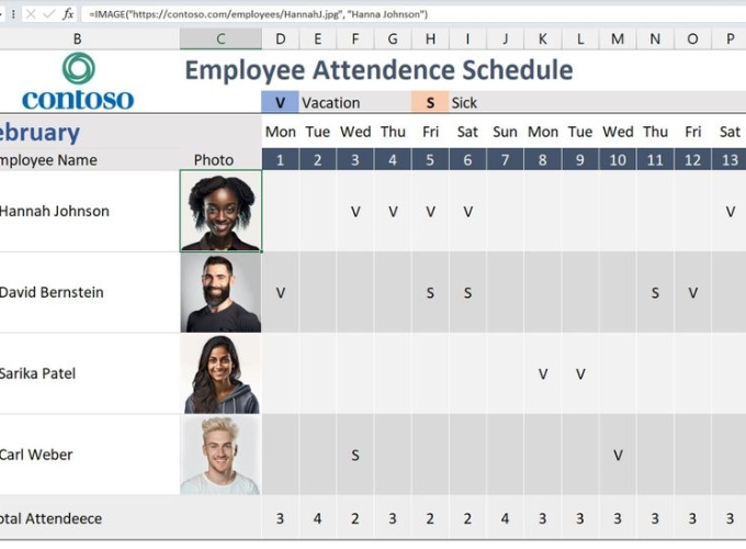 Lợi ích của việc chèn hình ảnh vào Excel