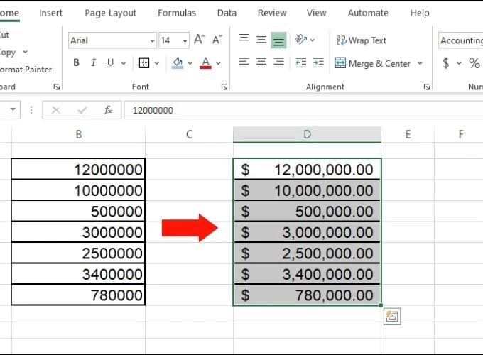 Cách định dạng số trong excel giúp tăng tính tính xác và chuyên nghiệp cho dữ liệu