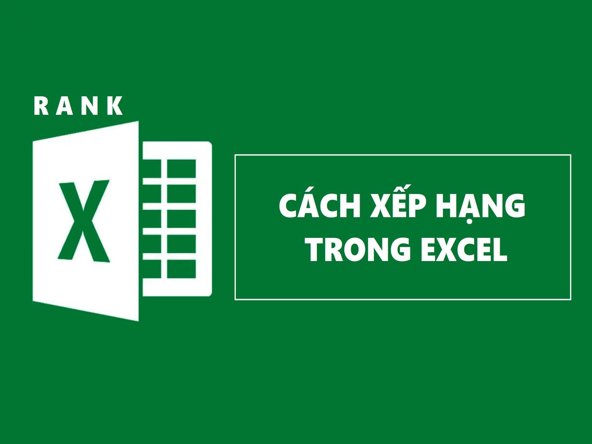 cách xếp hạng trong Excel