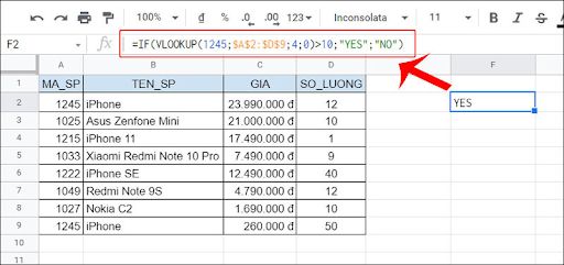 vlookup-iff