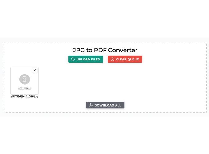 Phần mềm Image to PDF