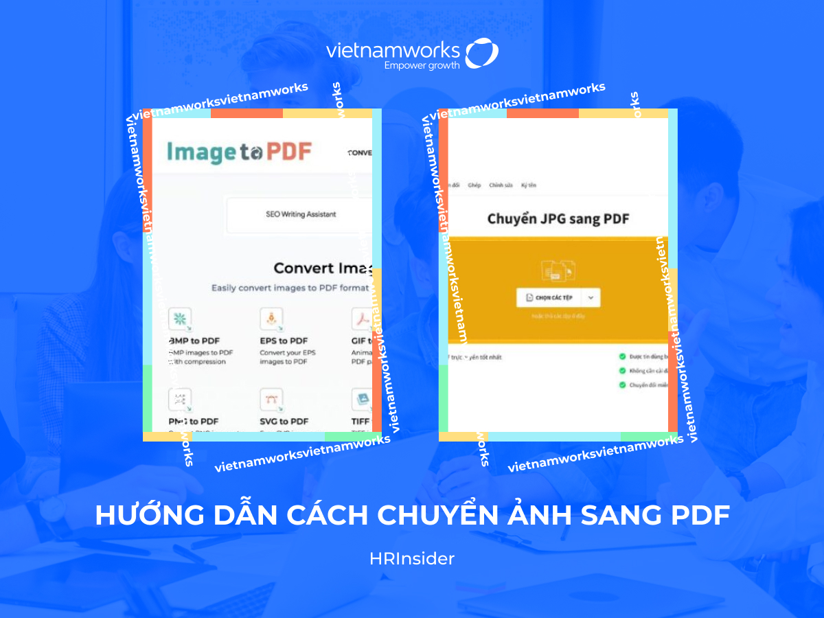 cách chuyển ảnh sang pdf