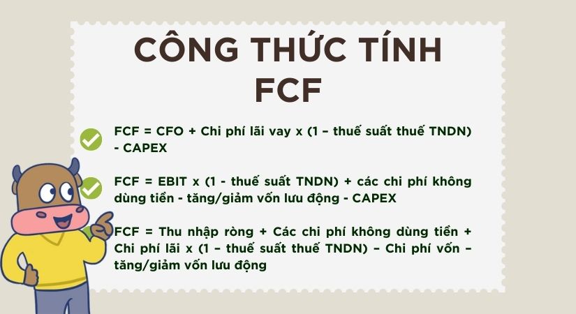 Công thức tính Free Cash flow là gì? (Nguồn: Internet)