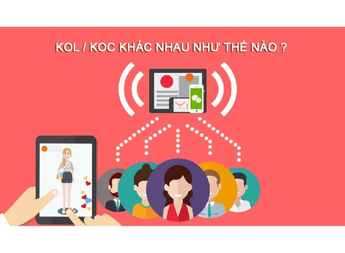 Sự khác nhau của KOL và KOC