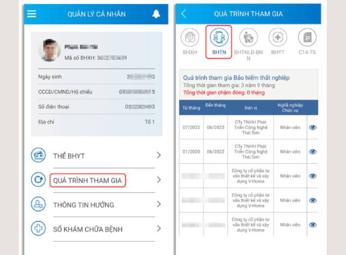 Tra cứu bảo hiểm thất nghiệp online qua VssID