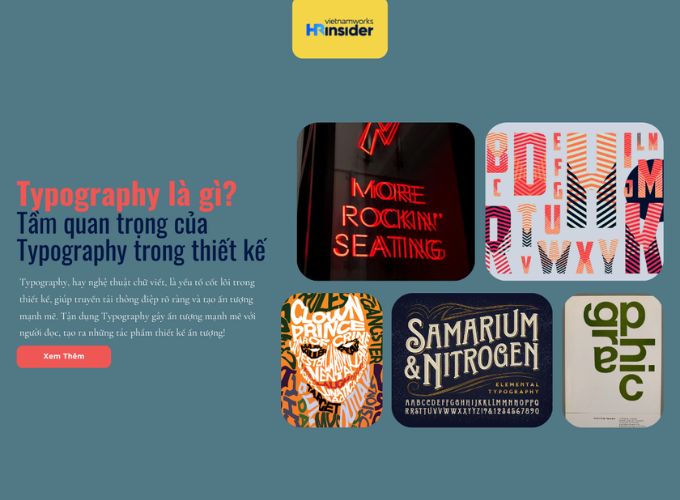 Typography là gì? Khám phá nghệ thuật chữ viết thiết kế