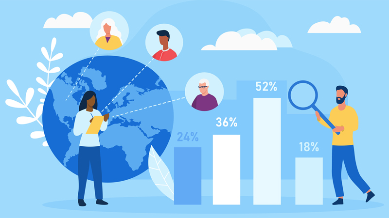 Công việc đòi hỏi kiến thức về demographic