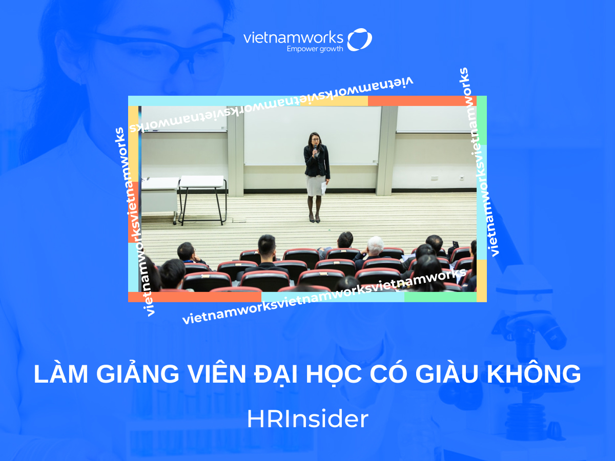 làm giảng viên đại học có giàu không