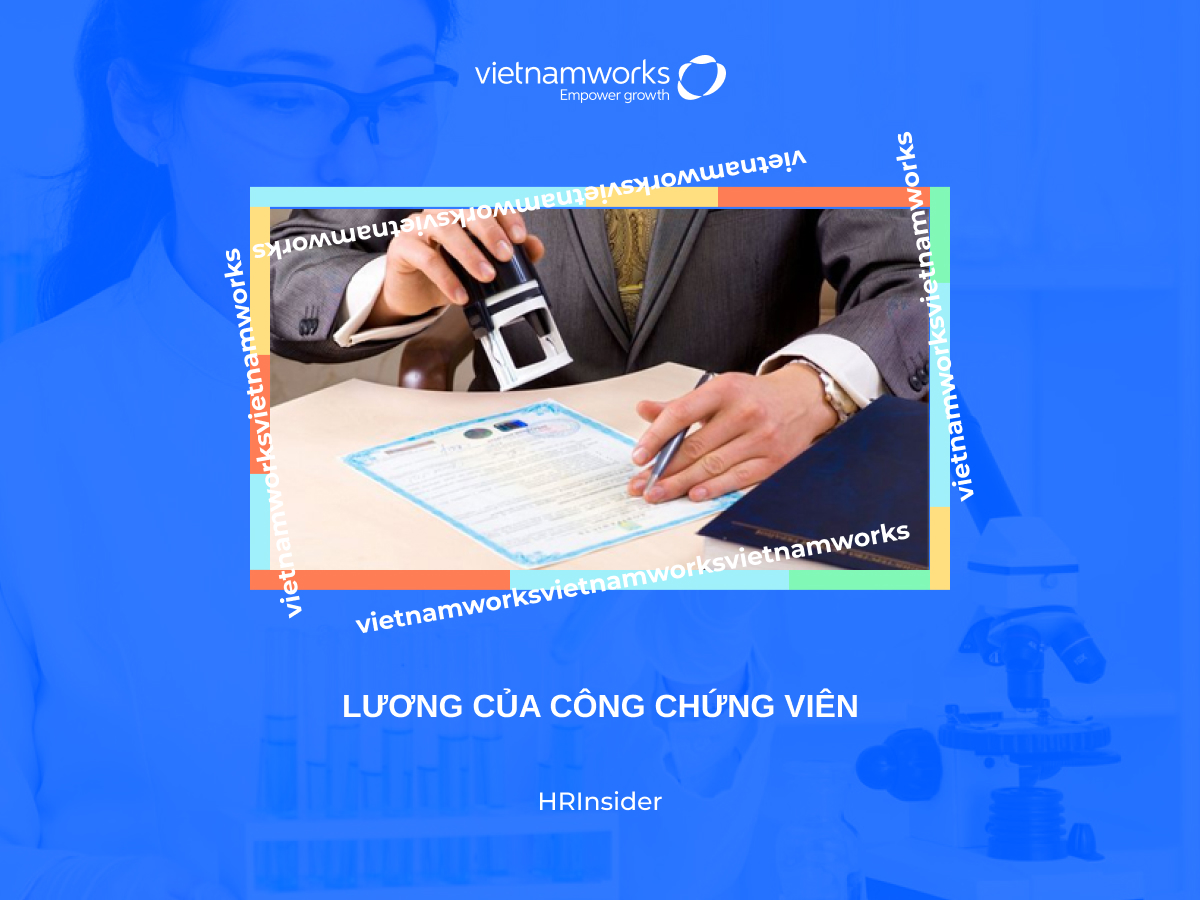 lương của công chứng viên