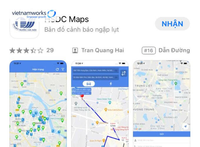 Tải ứng dụng HSDC Maps về điện thoại