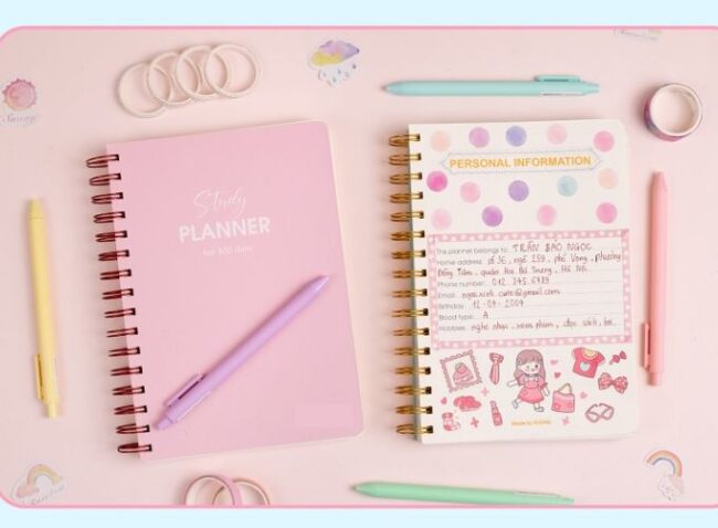 Các thành phần cơ bản của một Bullet Journal