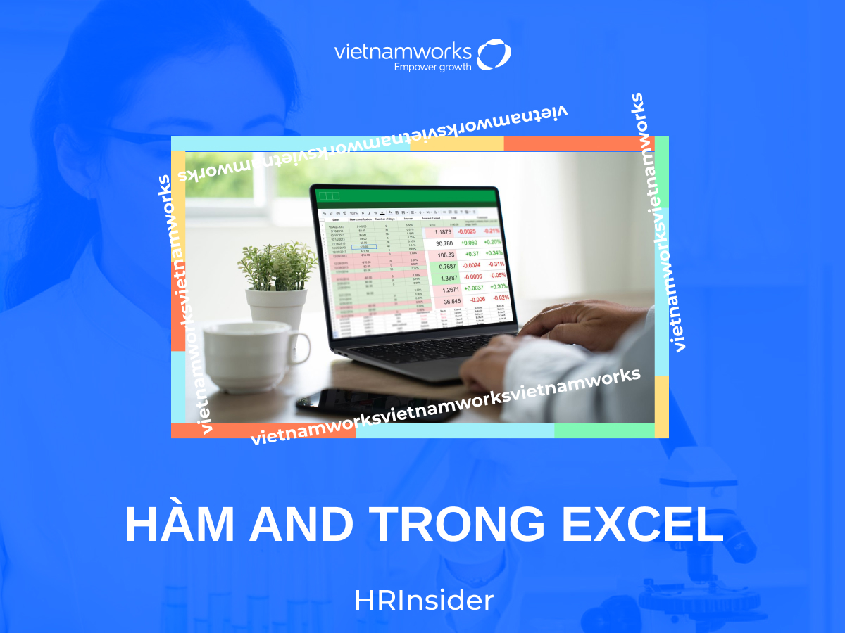 hàm and trong excel